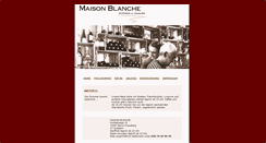 Desktop Screenshot of maisonblanche-kreuzberg.de